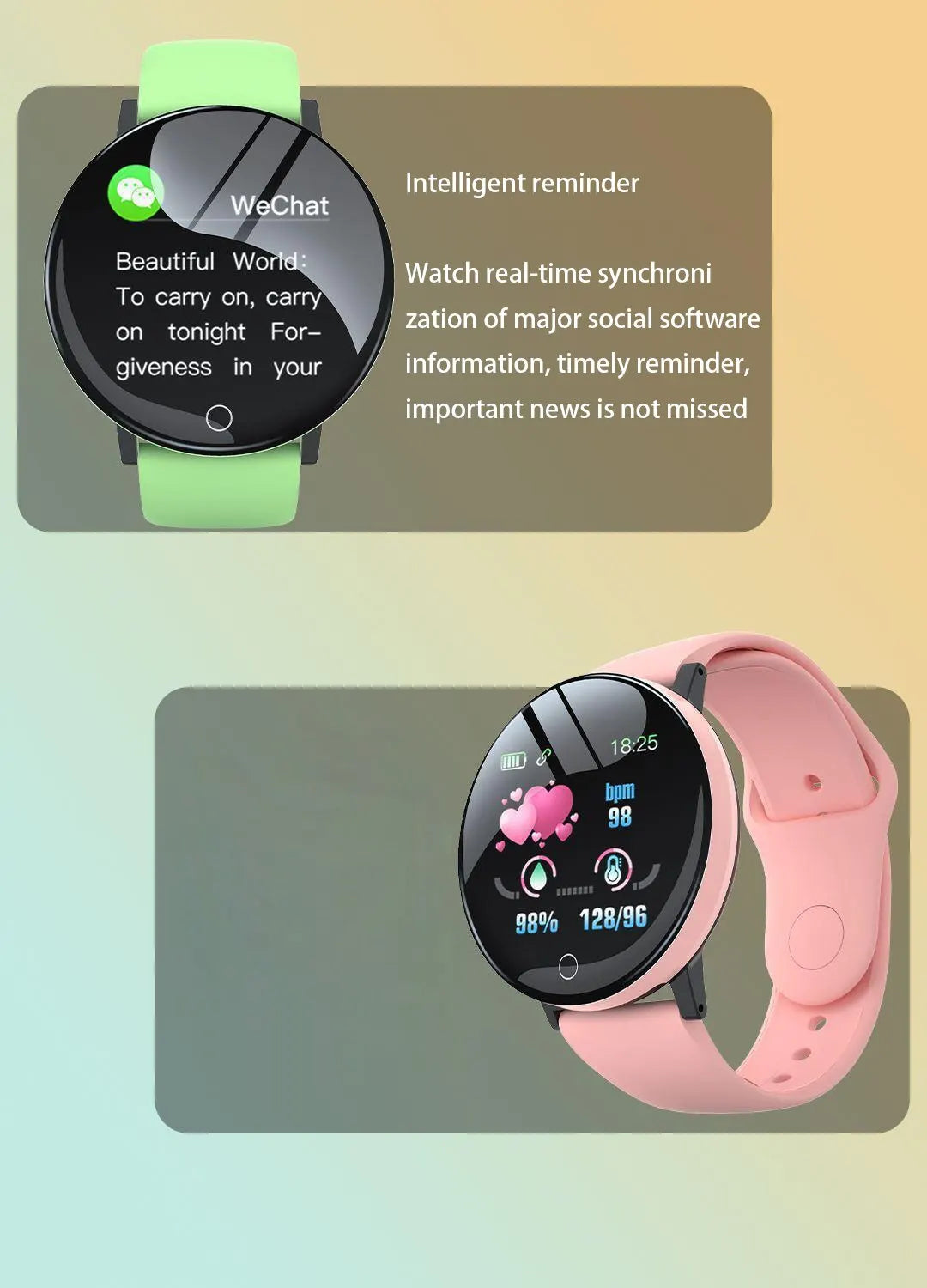 Multifunctional smart watch Men & Women