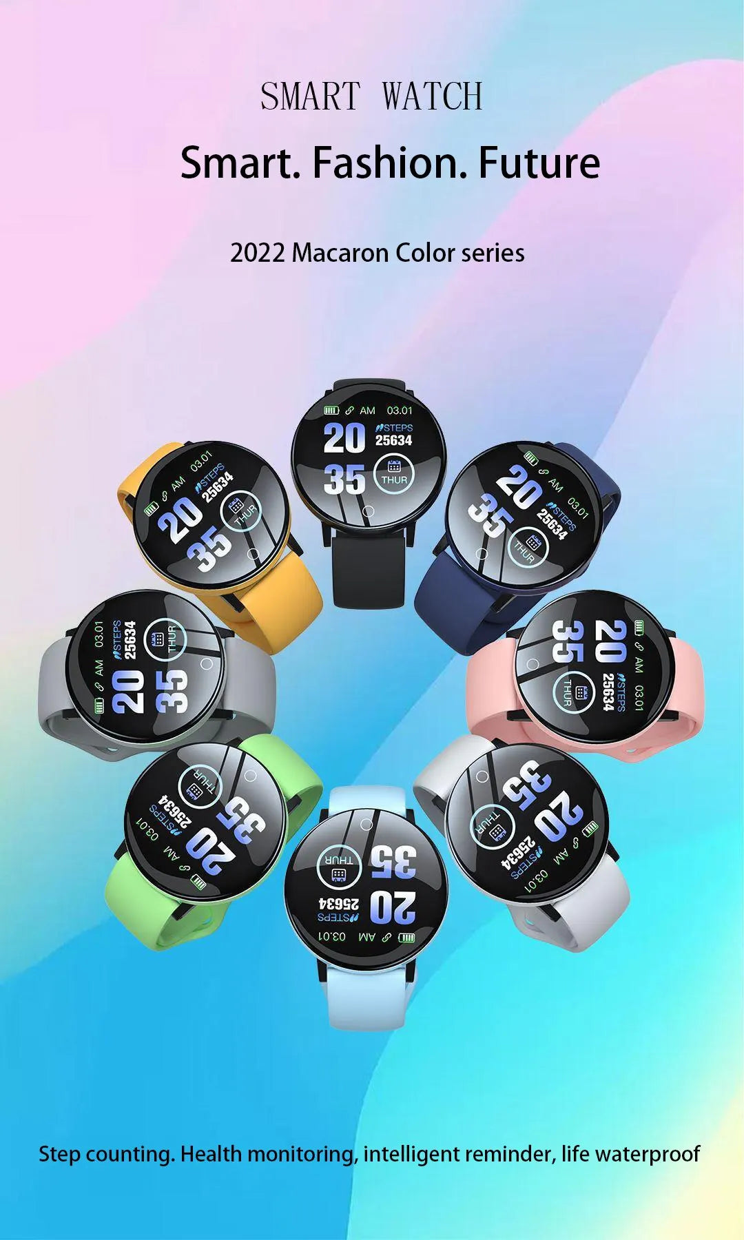 Multifunctional smart watch Men & Women