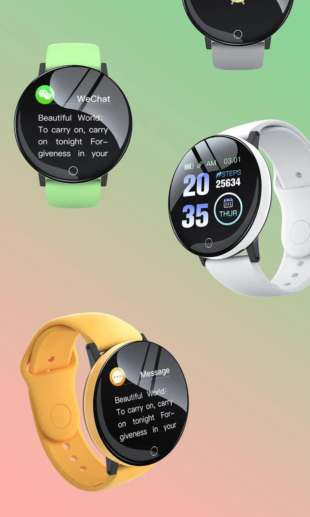 Multifunctional smart watch Men & Women