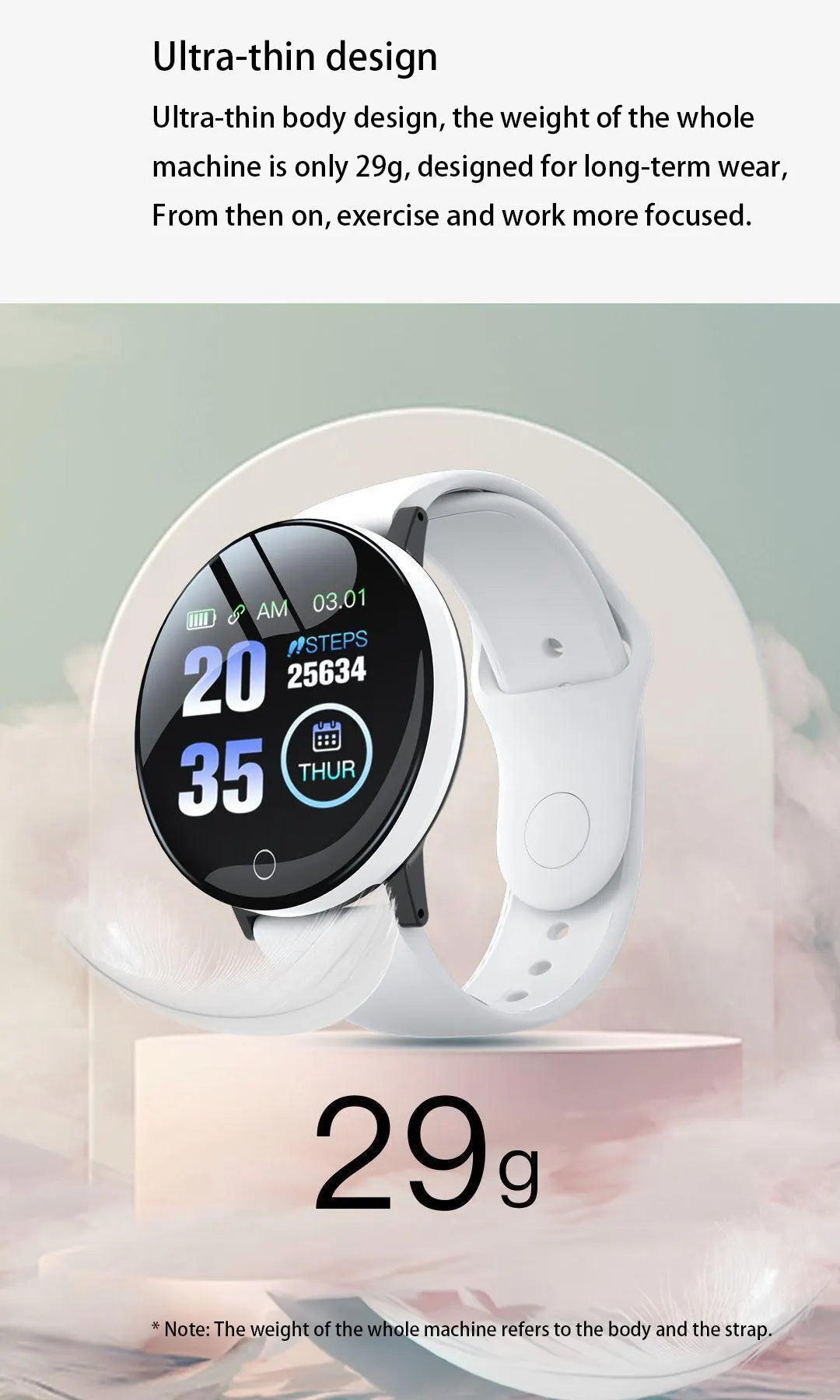 Multifunctional smart watch Men & Women