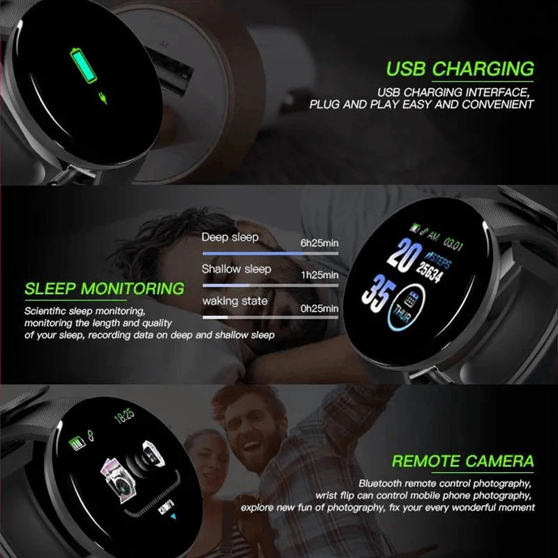 Multifunctional smart watch Men & Women