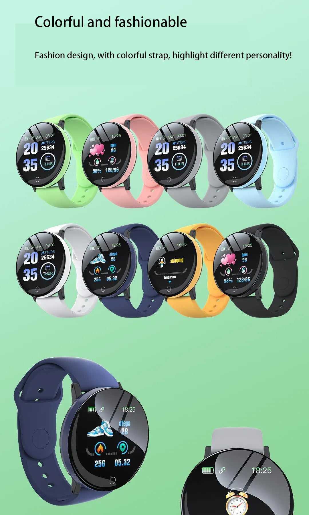 Multifunctional smart watch Men & Women