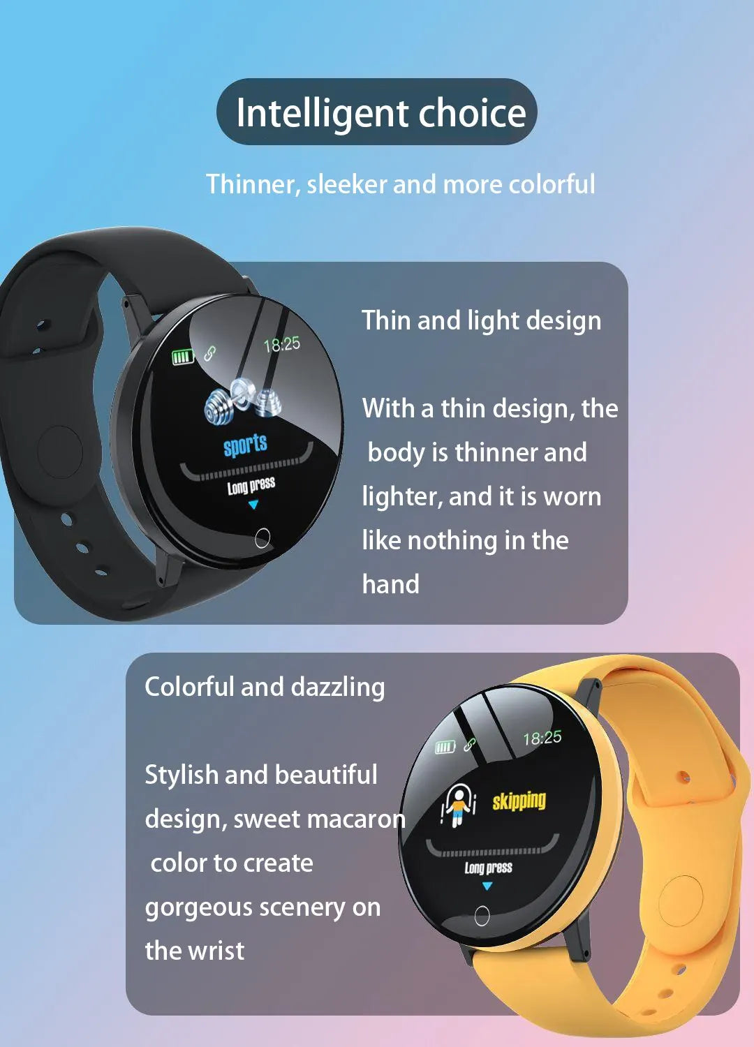 Multifunctional smart watch Men & Women